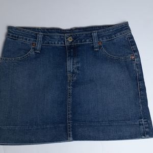 Vintage Levi's denim mini-skirt 07 size 31